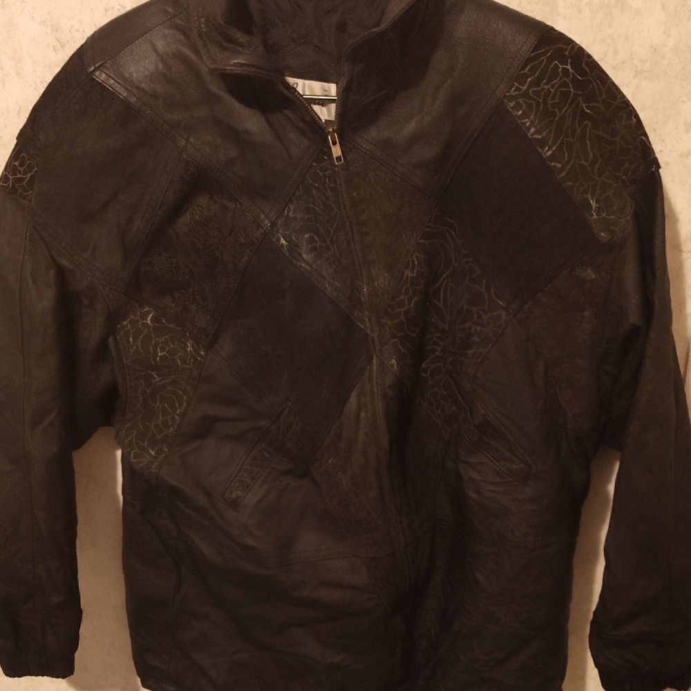 Leather Black Jacket